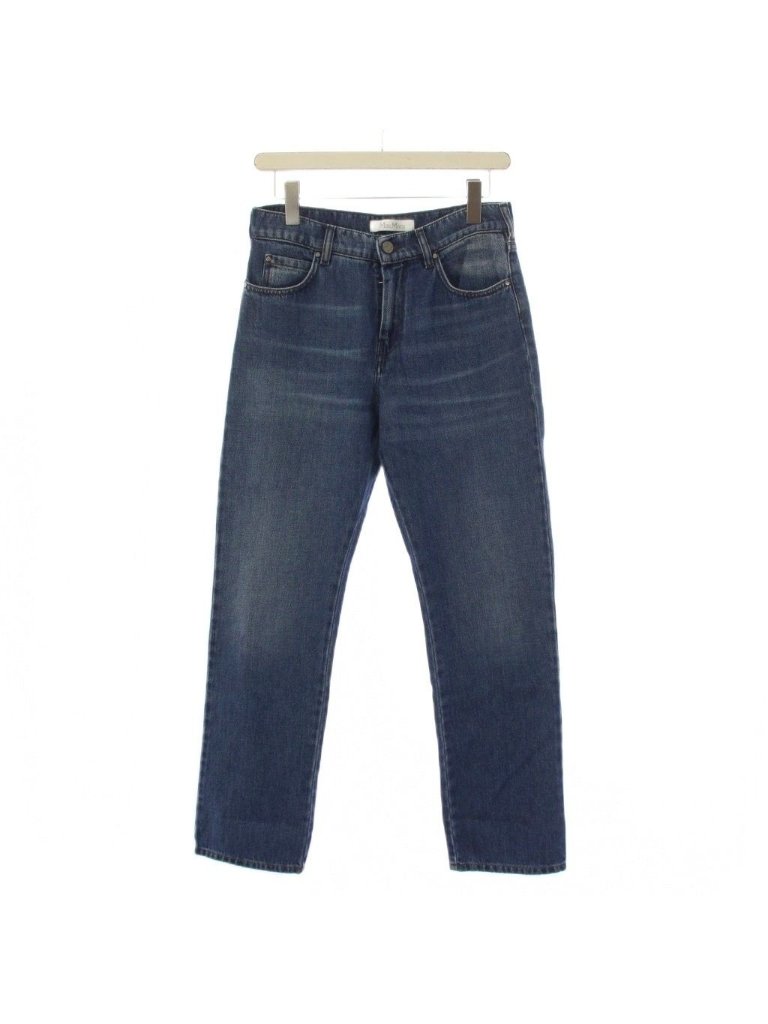 Max Mara Denim Pants Jeans Zip Fly 40 Indigo